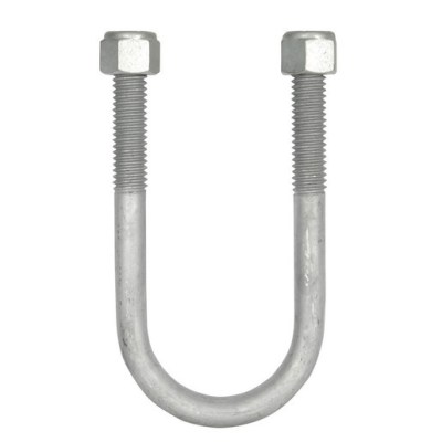 39mm Round Galvanised U-Bolt - The Metal Warehouse